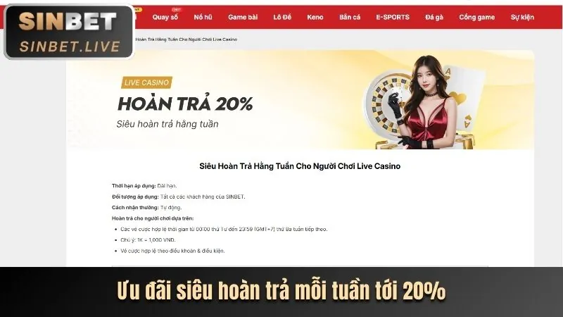 Các chương trình khuyến mãi hấp dẫn tại 188BET Win